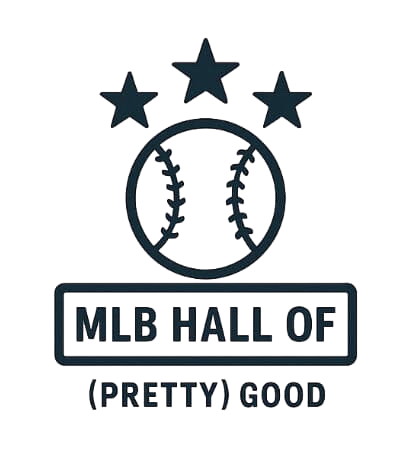 MLB Hall of (Pretty) Good Logo